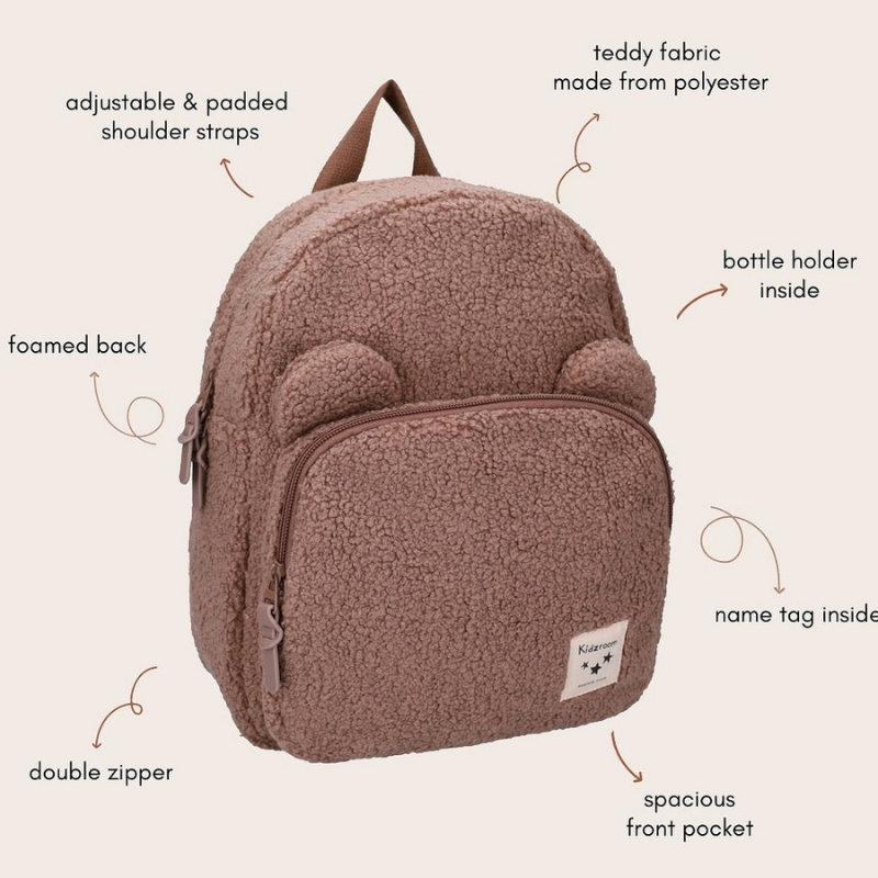 Beary Excited Kids Backpack (8.5L) by Kidzroom