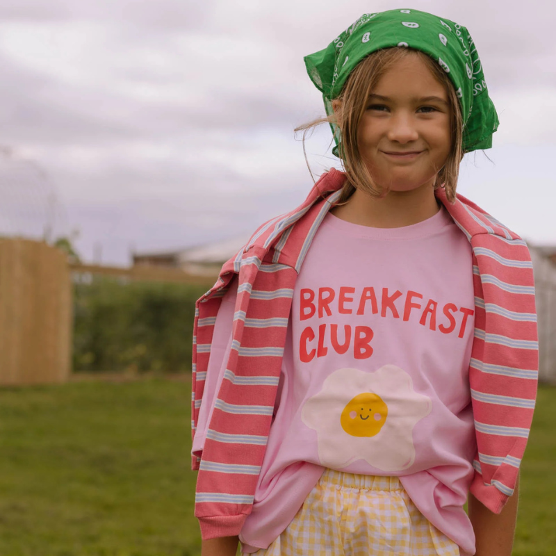 Breakfast Club Tee by Pigeon Said Please