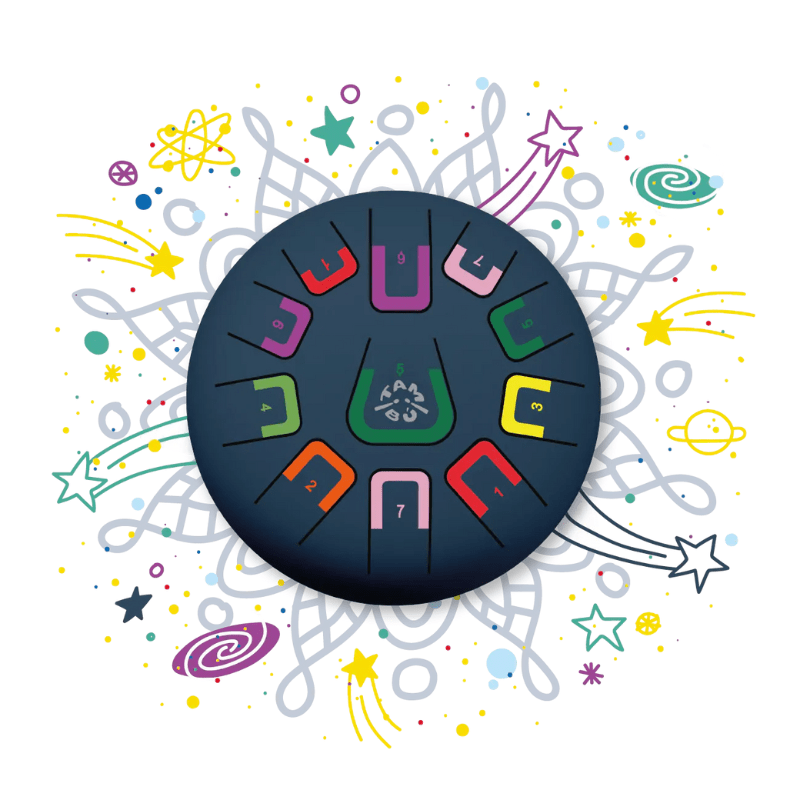 8" Tambú 11 Tones Tongue Drum by Tambú - Maude Kids Decor