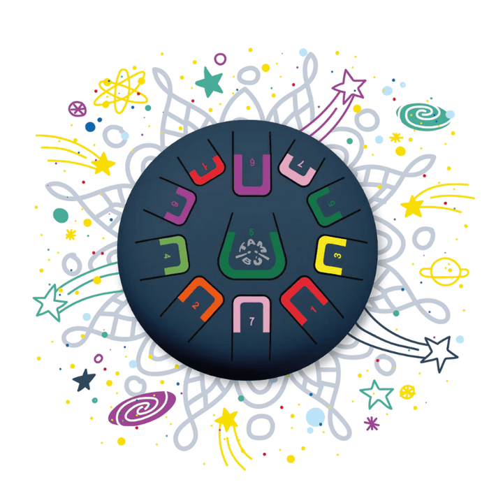 8" Tambú 11 Tones Tongue Drum by Tambú - Maude Kids Decor