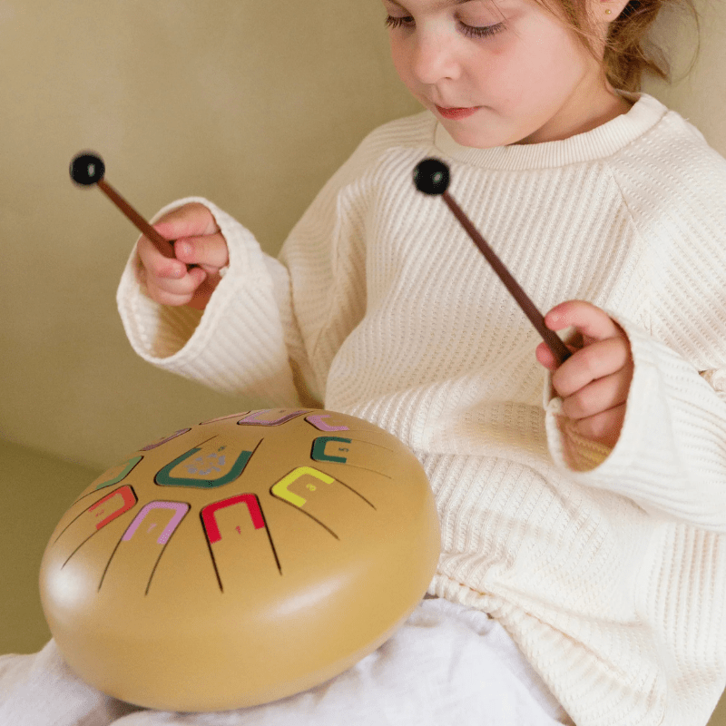 8" Tambú 11 Tones Tongue Drum by Tambú - Maude Kids Decor