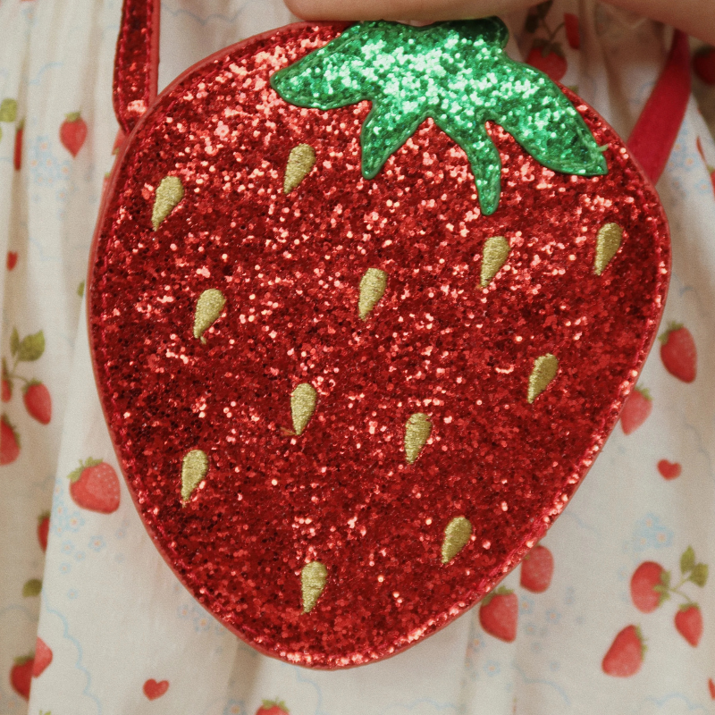 Tut Strawberry Shoulder Bag by Konges Sløjd