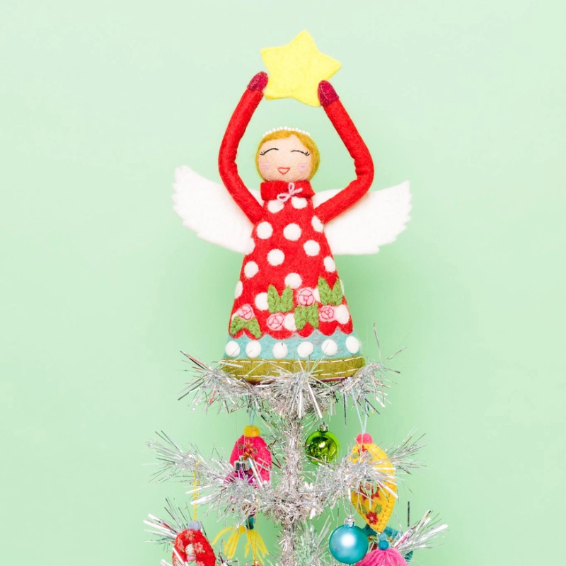 Angel Tree Topper by French Knot