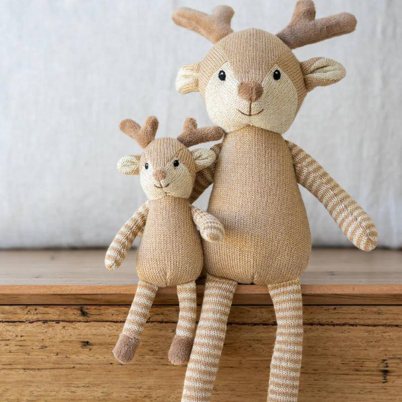 Remy the Reindeer Rattle by Nana Huchy