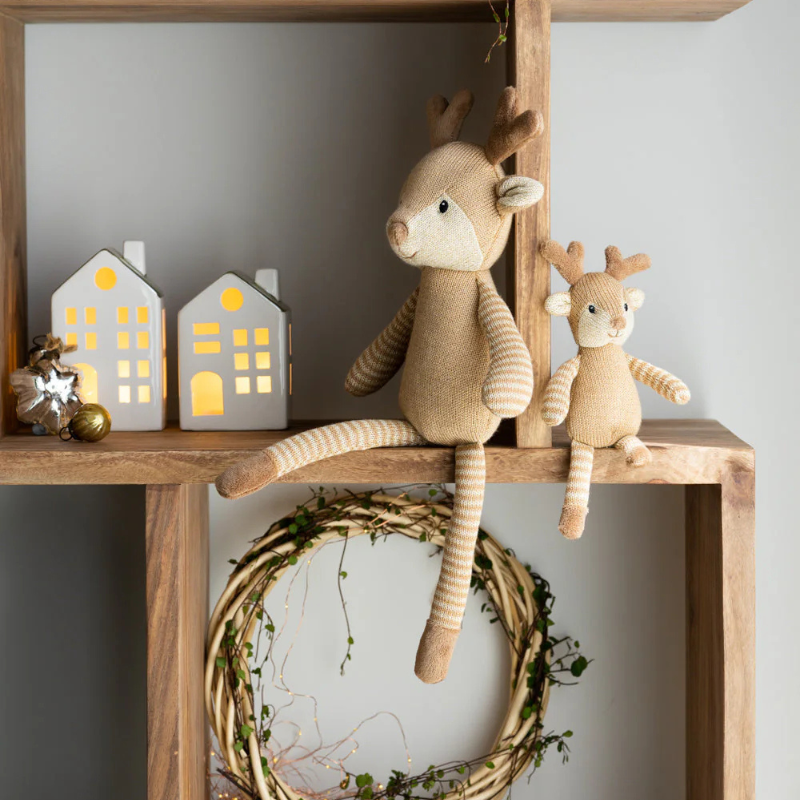 Remy the Reindeer Rattle by Nana Huchy