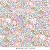 Liberty Fabric Duck Nursery Art Print by The Charming Press