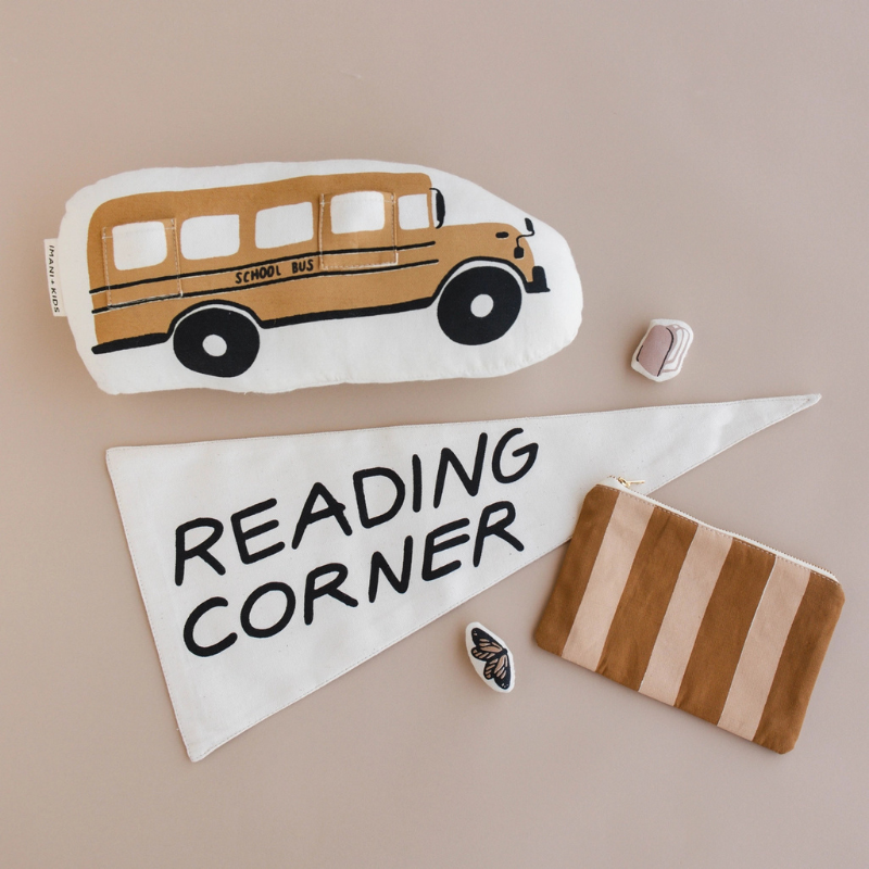 Reading Corner Pennant by Imani Collective