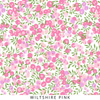 Liberty Fabric Cat Nursery Art Print by The Charming Press