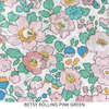 Liberty Fabric Hedgehog Nursery Art Print by The Charming Press