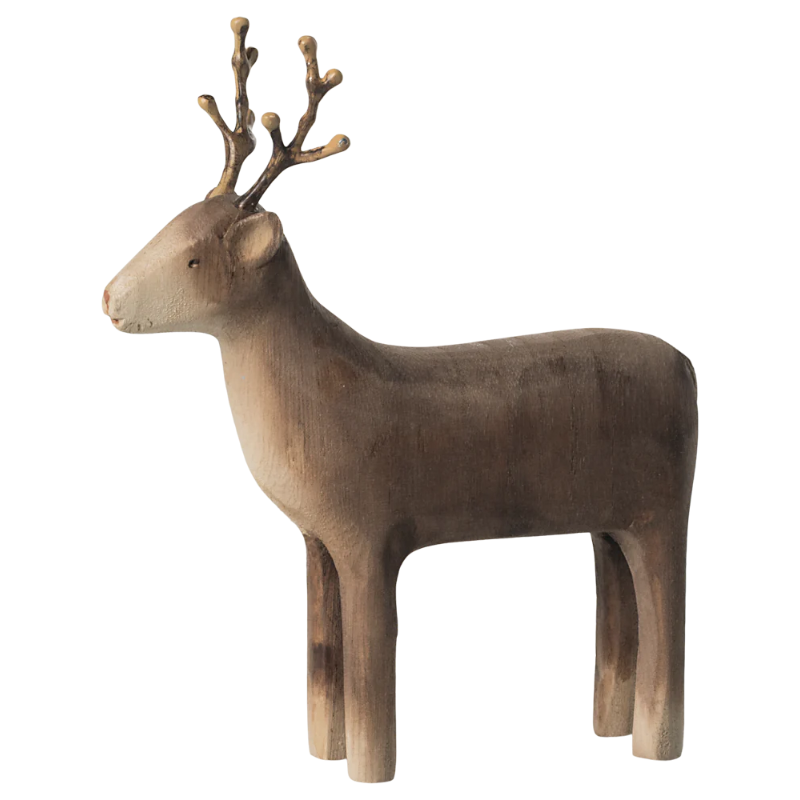 Wooden Reindeer | Small by Maileg