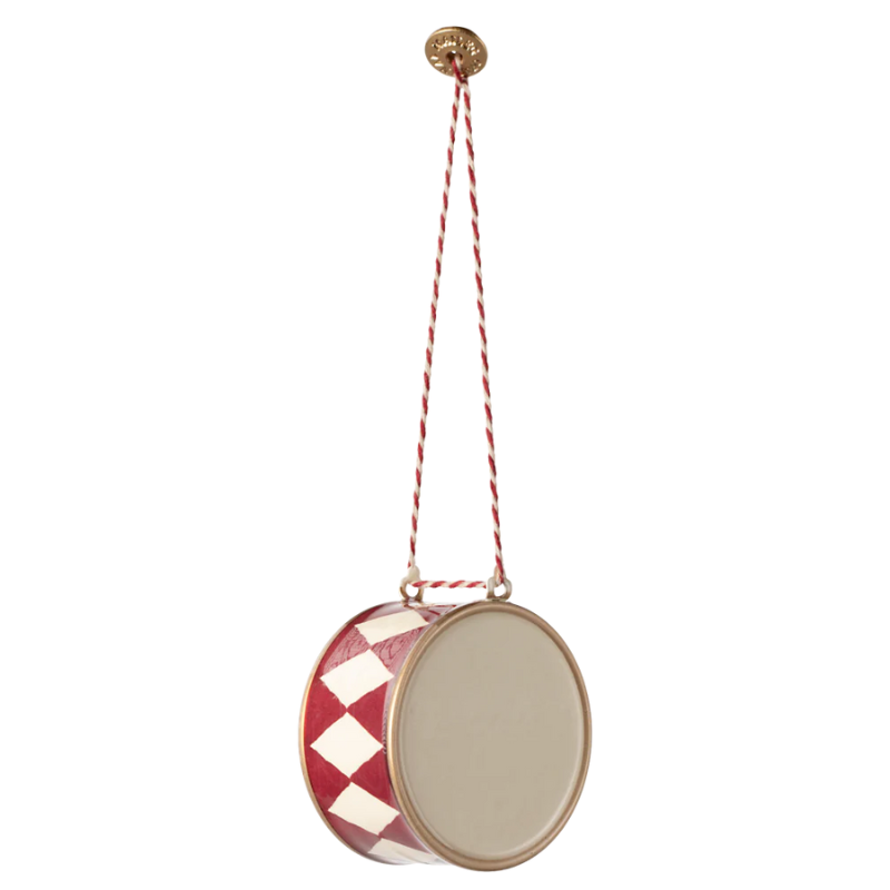 Metal Ornament, Large Drum by Maileg