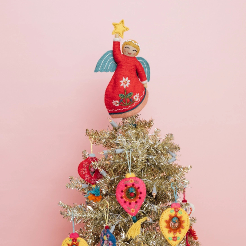 Mini Angel Tree Topper by French Knot