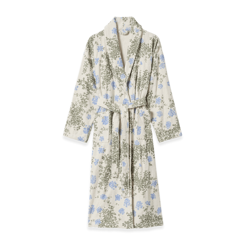 Adult Terry Bathrobe | Plumbago by Garbo &amp; Friends - Maude Kids Decor