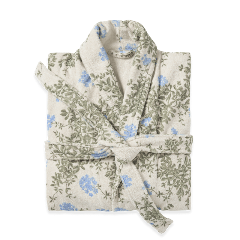 Adult Terry Bathrobe | Plumbago by Garbo &amp; Friends - Maude Kids Decor