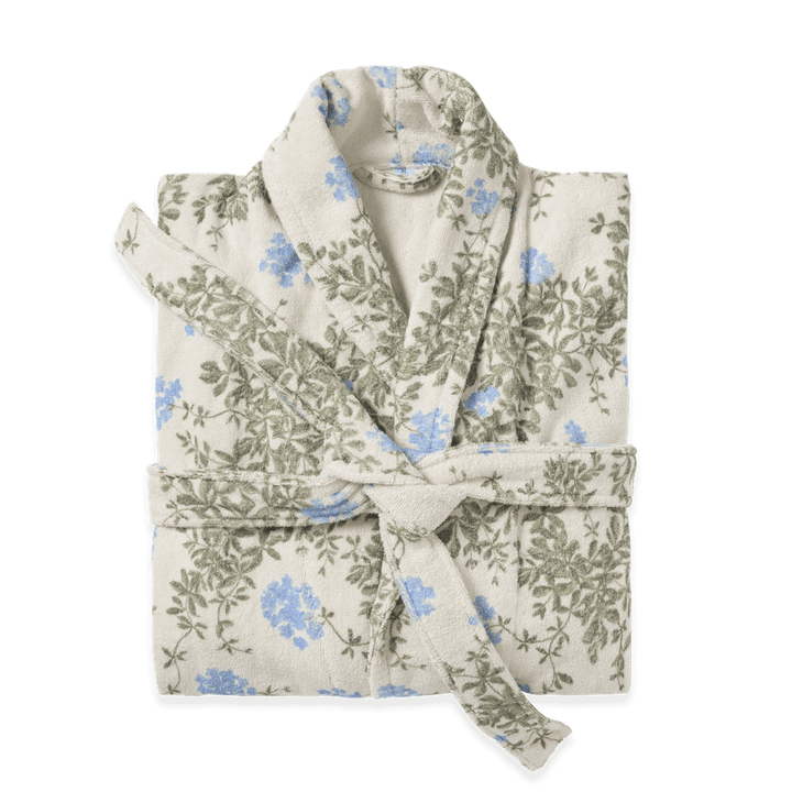 Adult Terry Bathrobe | Plumbago by Garbo &amp; Friends - Maude Kids Decor