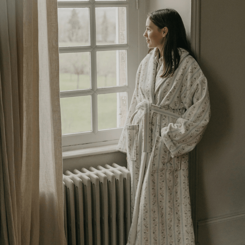 Adult Terry Bathrobe | Strawberry Garland by Garbo &amp; Friends - Maude Kids Decor