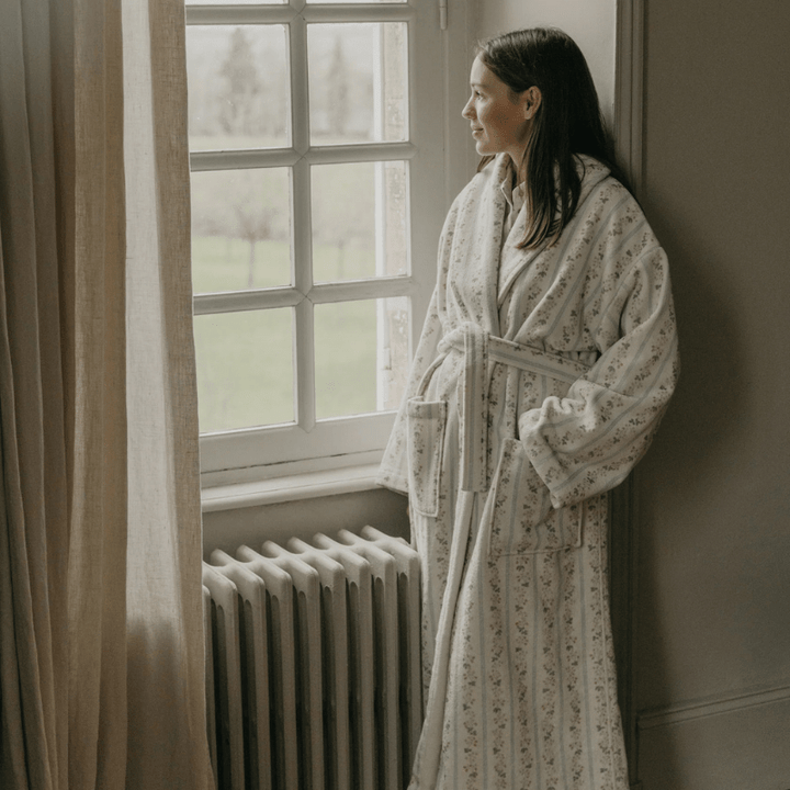 Adult Terry Bathrobe | Strawberry Garland by Garbo &amp; Friends - Maude Kids Decor