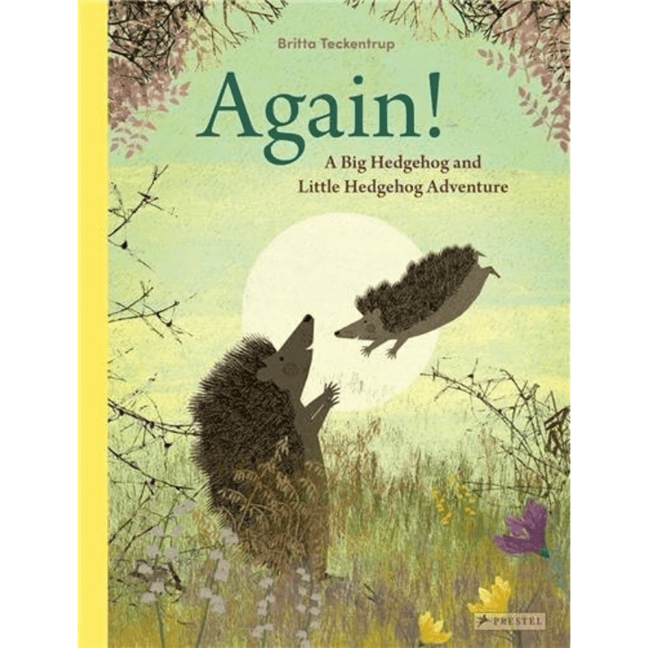 Again!: A Big Hedgehog and Little Hedgehog Adventure by Britta Teckentrup - Maude Kids Decor