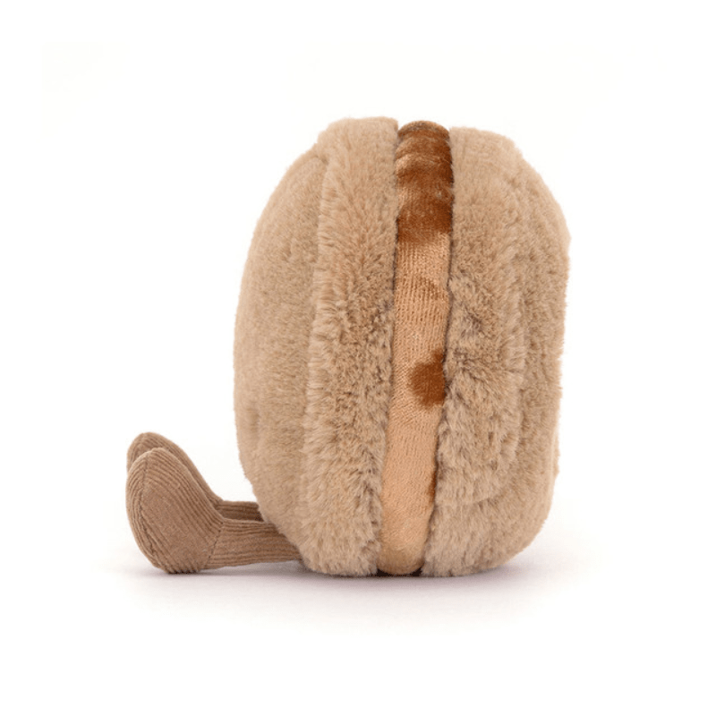 Amuseables Mona Macaron | Chocolate by Jellycat - Maude Kids Decor
