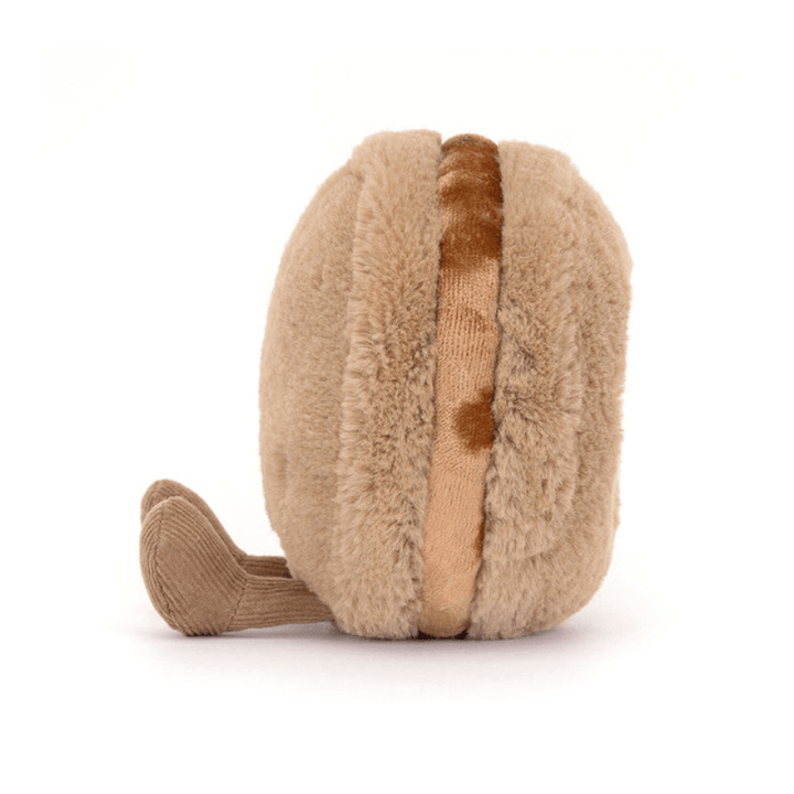 Amuseables Mona Macaron | Chocolate by Jellycat - Maude Kids Decor