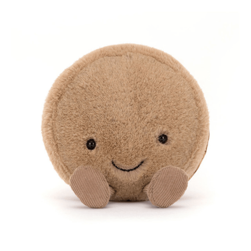 Amuseables Mona Macaron | Chocolate by Jellycat - Maude Kids Decor