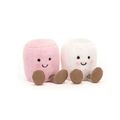 Amuseables Pink and White Marshmallows by Jellycat - Maude Kids Decor