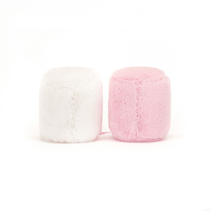 Amuseables Pink and White Marshmallows by Jellycat - Maude Kids Decor