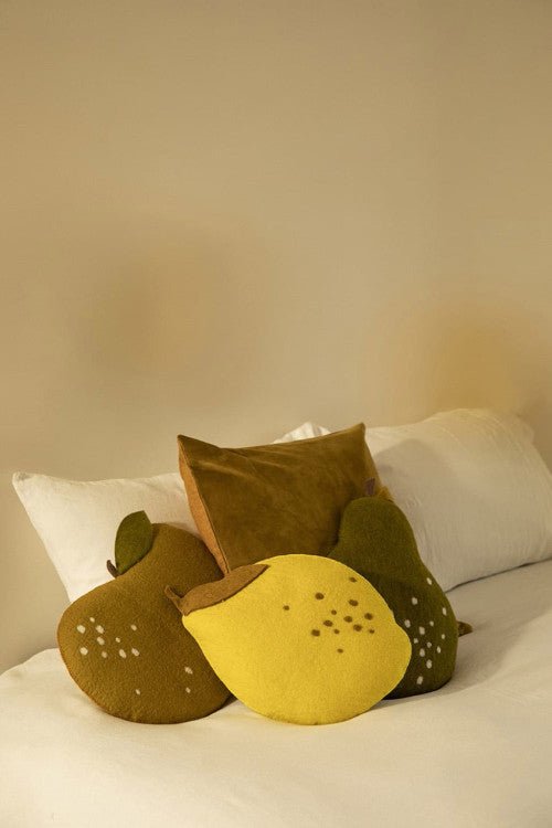 Apple Cushion by Muskhane - Maude Kids Decor