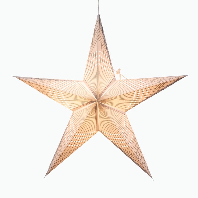 Art Deco Paper Star Lantern Light by Artschatz - Maude Kids Decor