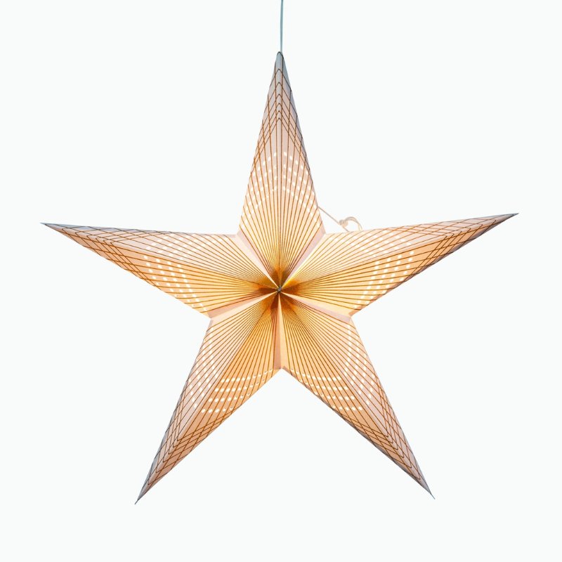 Art Deco Paper Star Lantern Light by Artschatz - Maude Kids Decor