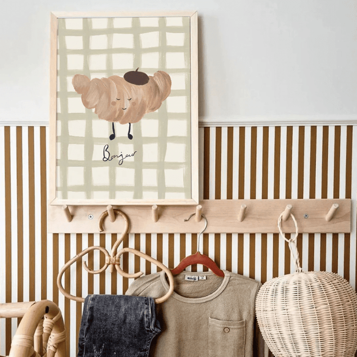 Art Print | Croissant by Lion and the Pear - Maude Kids Decor