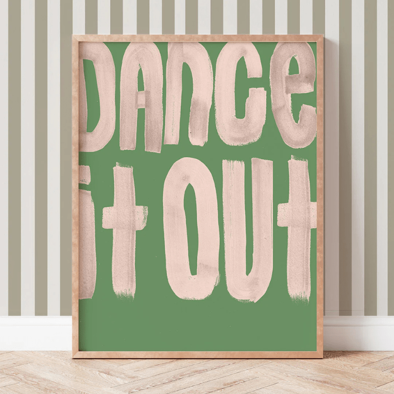 Art Print | Dance It Out by Lion and the Pear - Maude Kids Decor