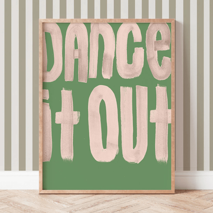 Art Print | Dance It Out by Lion and the Pear - Maude Kids Decor