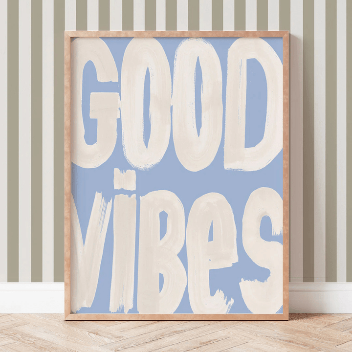 Art Print | Good Vibes by Lion and the Pear - Maude Kids Decor