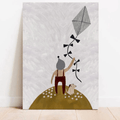 Art Print | Let's Go Fly a Kite by Yaya Studio - Maude Kids Decor