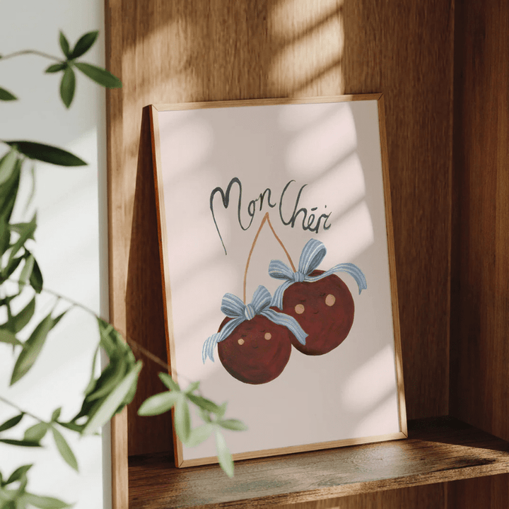Art Print | Mon Cheri by Lion and the Pear - Maude Kids Decor