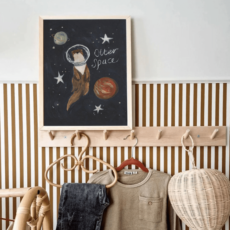 Art Print | Otter Space by Lion and the Pear - Maude Kids Decor