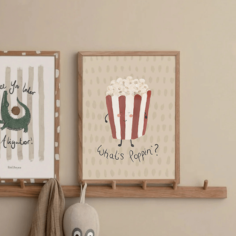 Art Print | What's Poppin'? by Lion and the Pear - Maude Kids Decor