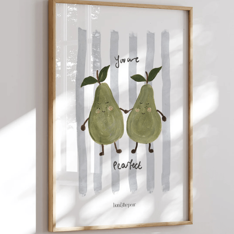 Art Print | You Are Pear - fect by Lion and the Pear - Maude Kids Decor