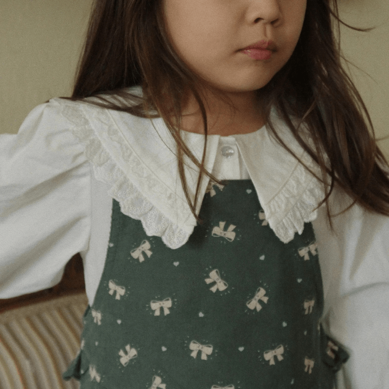 Avery Overall Dress | Boucle Hunter by Konges Sløjd - Maude Kids Decor