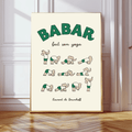 Babar Yoga Art Print by Kumo Art Prints - Maude Kids Decor