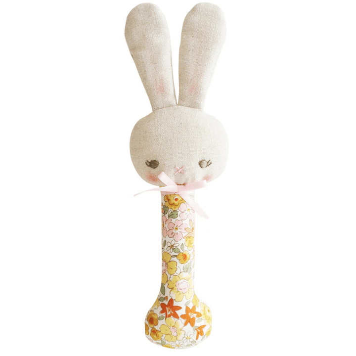 Baby Bunny Stick Rattle by Alimrose - Maude Kids Decor