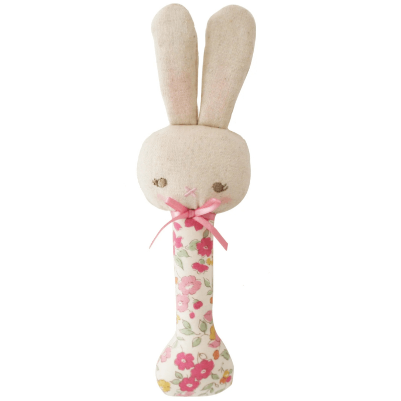 Baby Bunny Stick Rattle by Alimrose - Maude Kids Decor