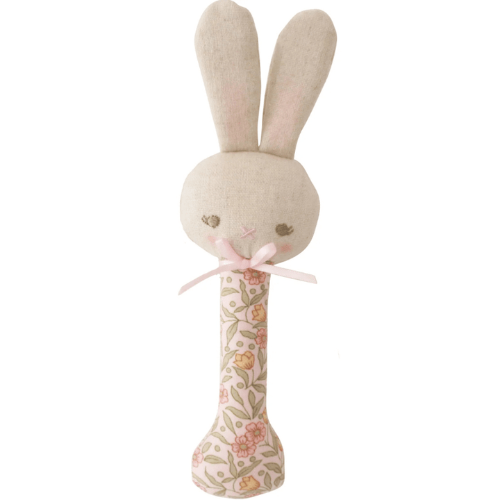 Baby Bunny Stick Rattle by Alimrose - Maude Kids Decor