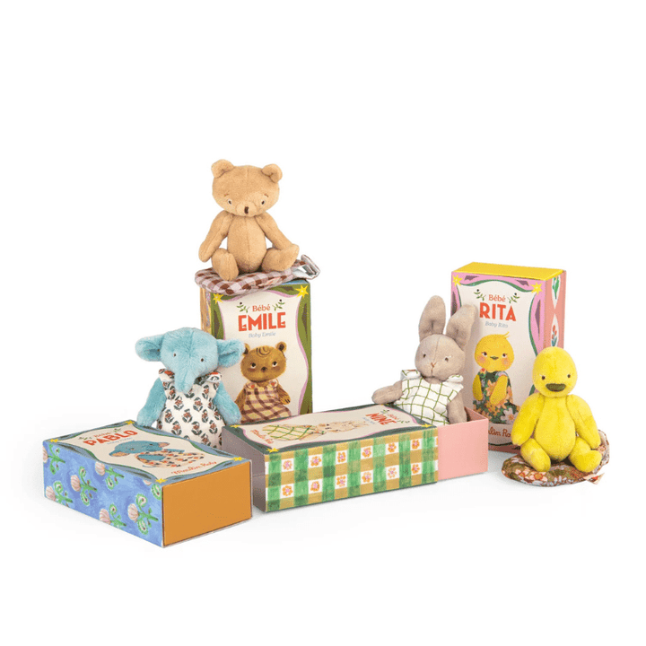 Baby Émile the Little Bear | Les Minouchkas by Moulin Roty - Maude Kids Decor