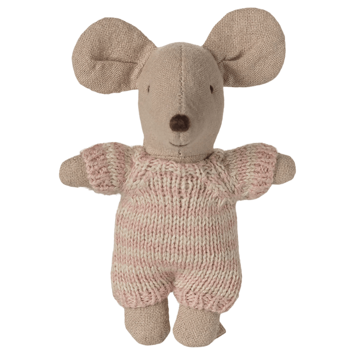 Baby Mouse in Carry Cot by Maileg - Maude Kids Decor