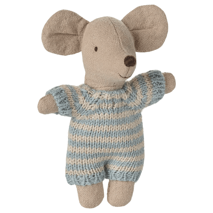 Baby Mouse in Carry Cot by Maileg - Maude Kids Decor