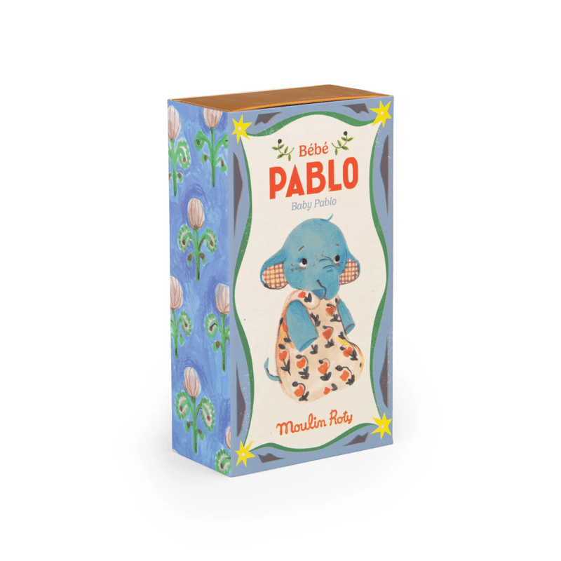 Baby Pablo the Elephant | Les Minouchkas by Moulin Roty - Maude Kids Decor