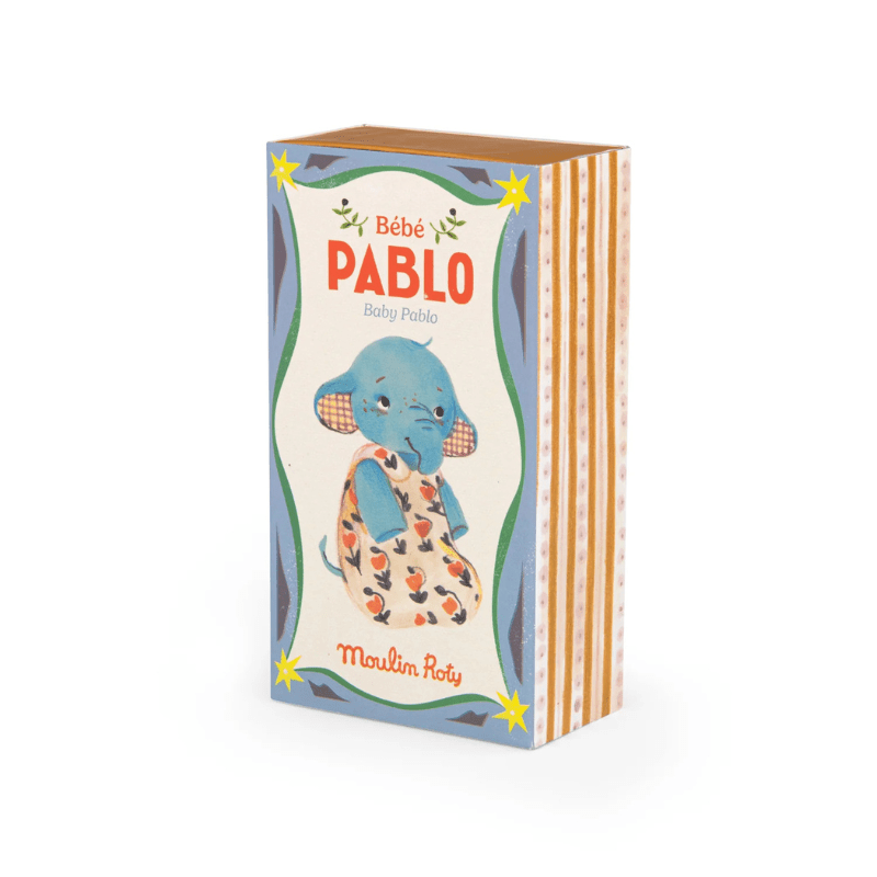 Baby Pablo the Elephant | Les Minouchkas by Moulin Roty - Maude Kids Decor