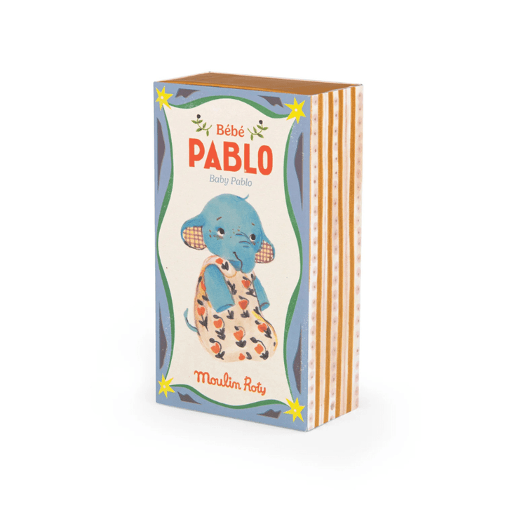 Baby Pablo the Elephant | Les Minouchkas by Moulin Roty - Maude Kids Decor